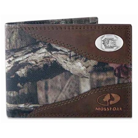 Zeppelinproducts ZeppelinProducts USC-IWNT1-MOS South Carolina Passcase Nylon Mossy Oak Wallet USC-IWNT1-MOS